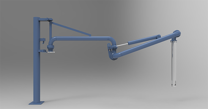 硝酸/硫酸汽車裝車鶴管 硝酸/硫酸汽車裝車鶴管
